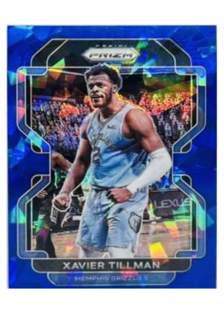 2021-22 Panini Prizm Base Set Xavier Tillman #105 card