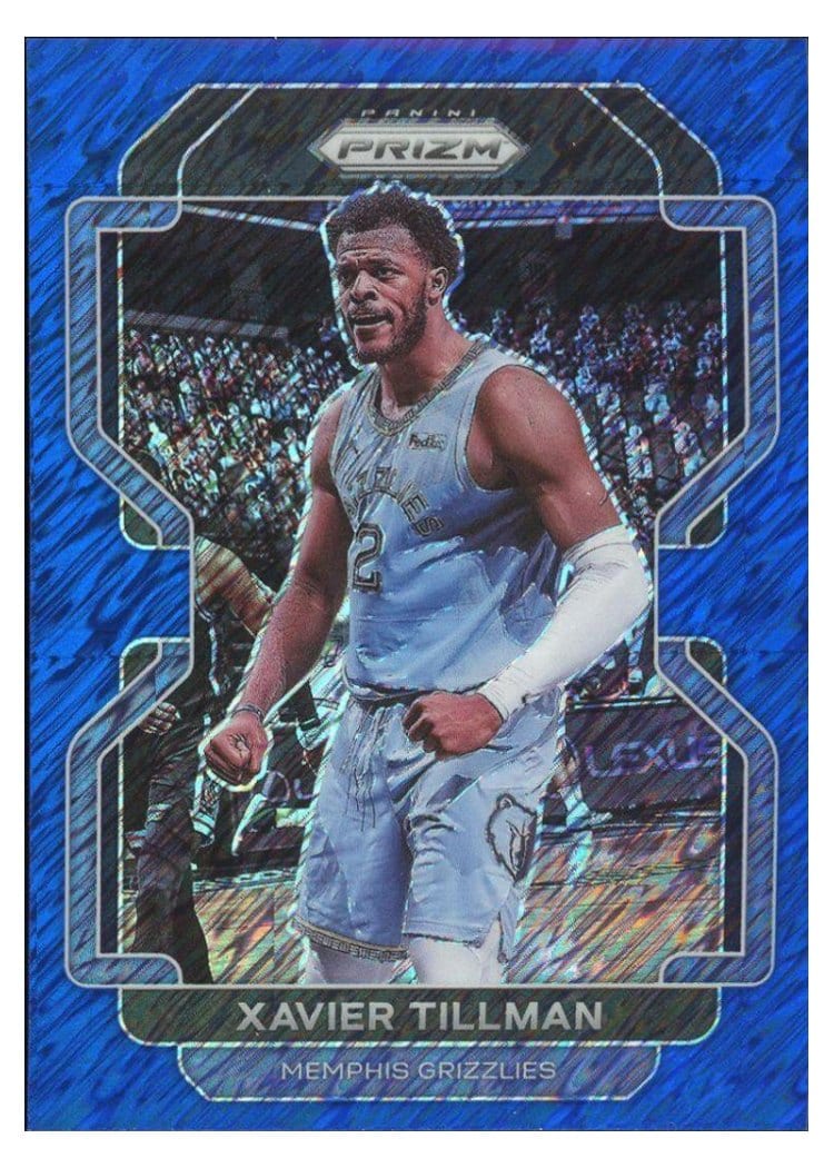 2021-22 Panini Prizm Base Set Xavier Tillman #105 card