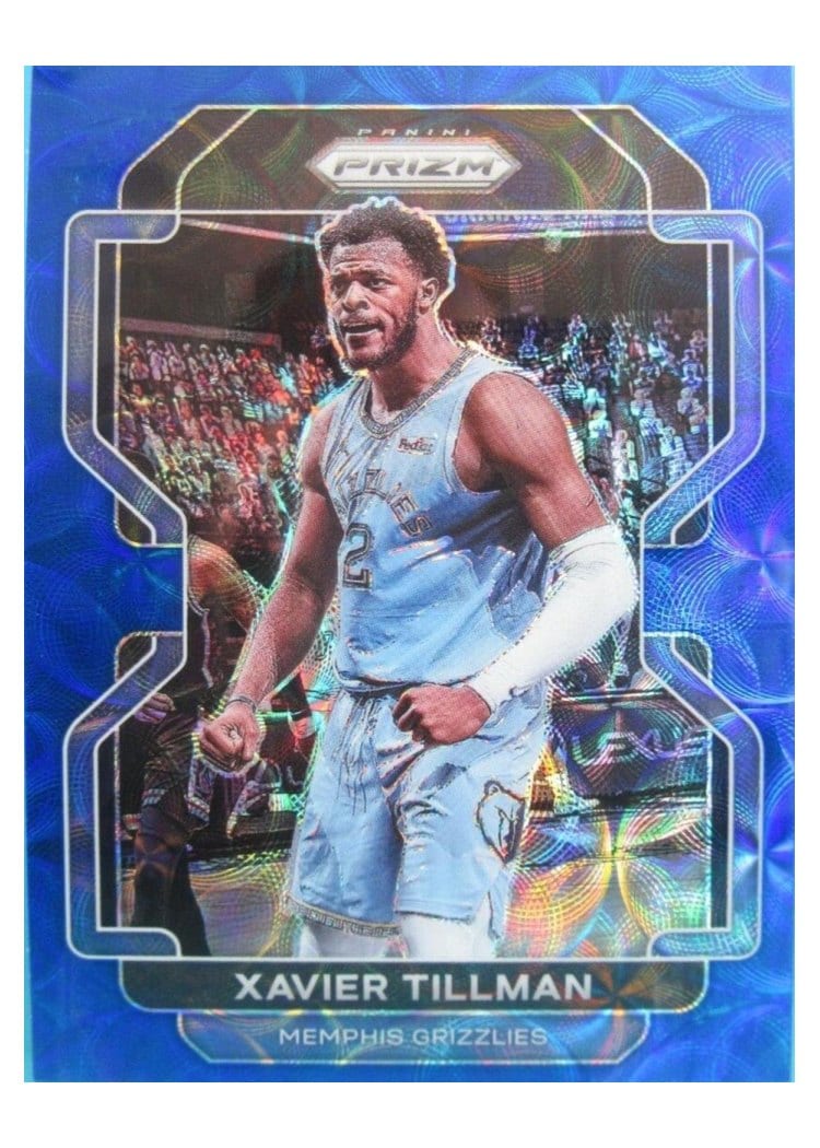 2021-22 Panini Prizm Base Set Xavier Tillman #105 card