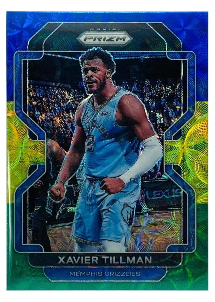 2021-22 Panini Prizm Base Set Xavier Tillman #105 card