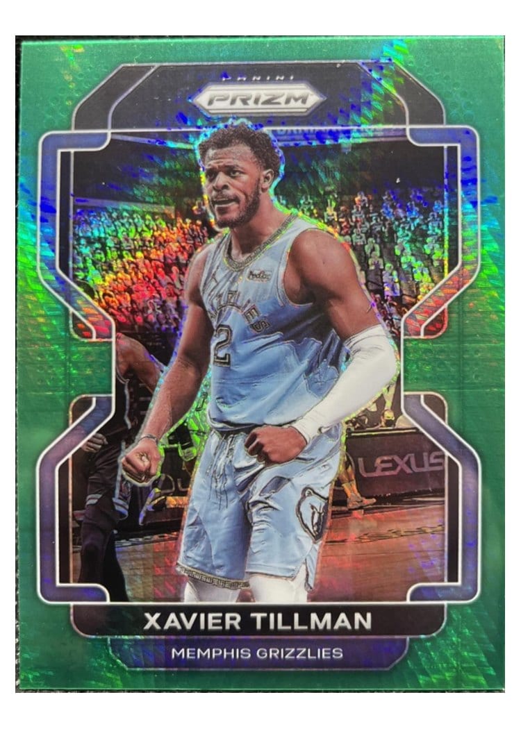 2021-22 Panini Prizm Base Set Xavier Tillman #105 card