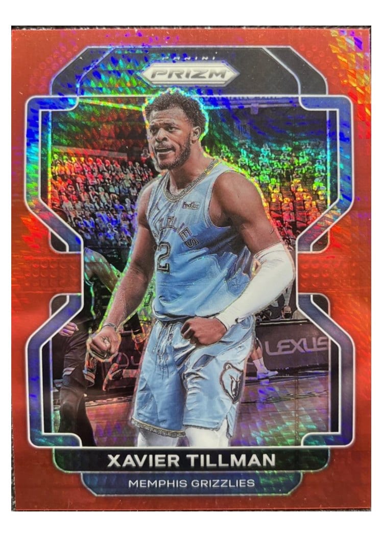 2021-22 Panini Prizm Base Set Xavier Tillman #105 card