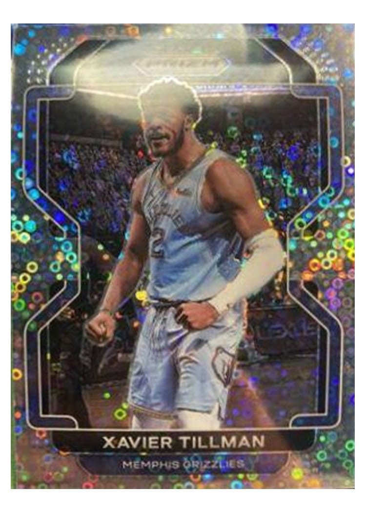 2021-22 Panini Prizm Base Set Xavier Tillman #105 card