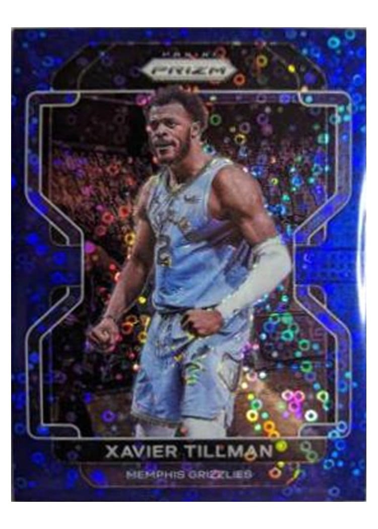 2021-22 Panini Prizm Base Set Xavier Tillman #105 card