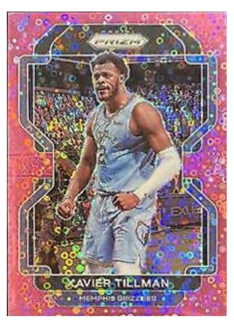 2021-22 Panini Prizm Base Set Xavier Tillman #105 card