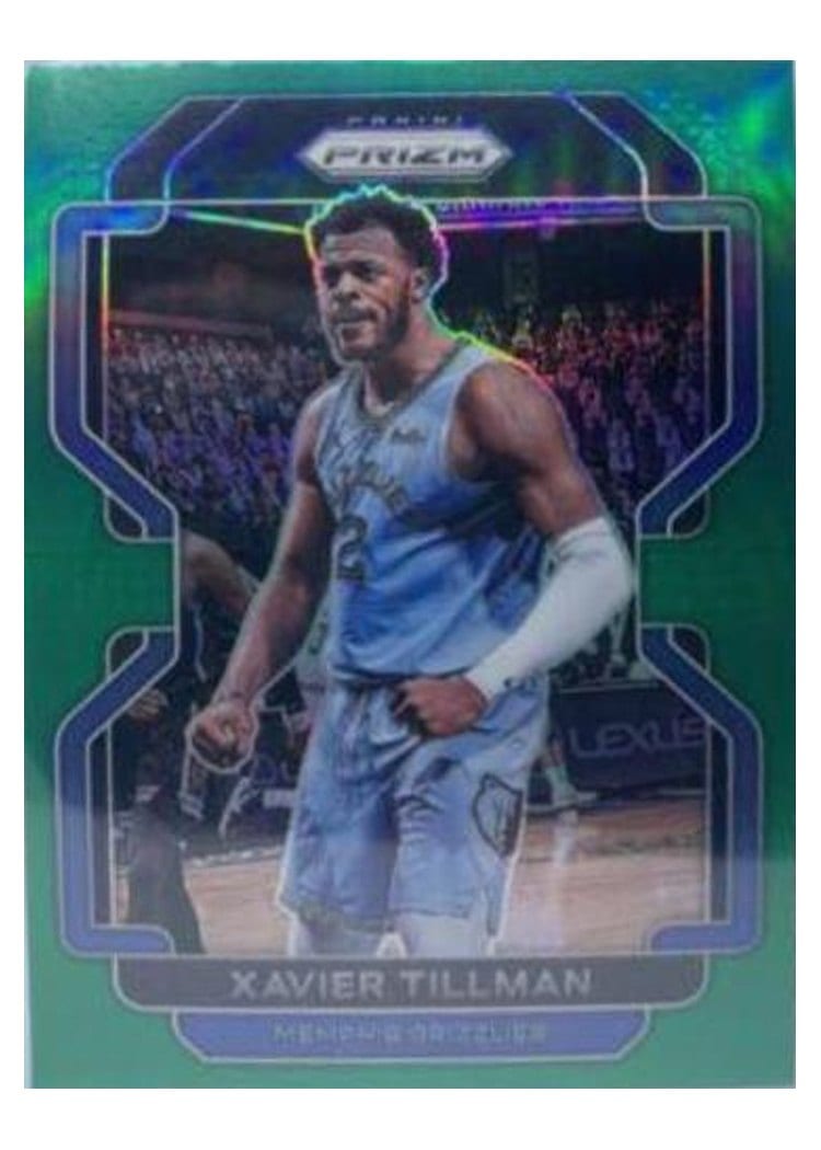 2021-22 Panini Prizm Base Set Xavier Tillman #105 card