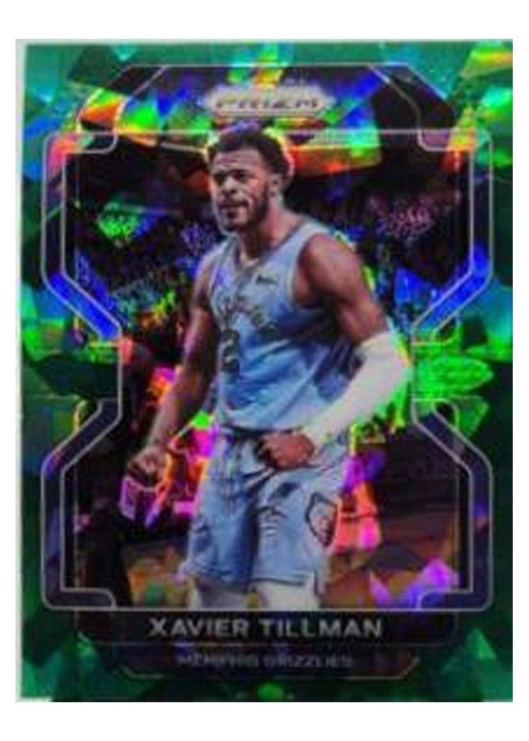 2021-22 Panini Prizm Base Set Xavier Tillman #105 card