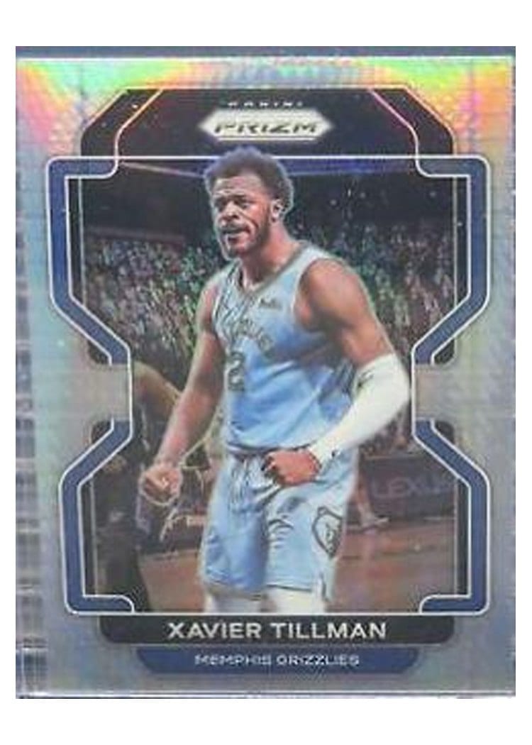 2021-22 Panini Prizm Base Set Xavier Tillman #105 card