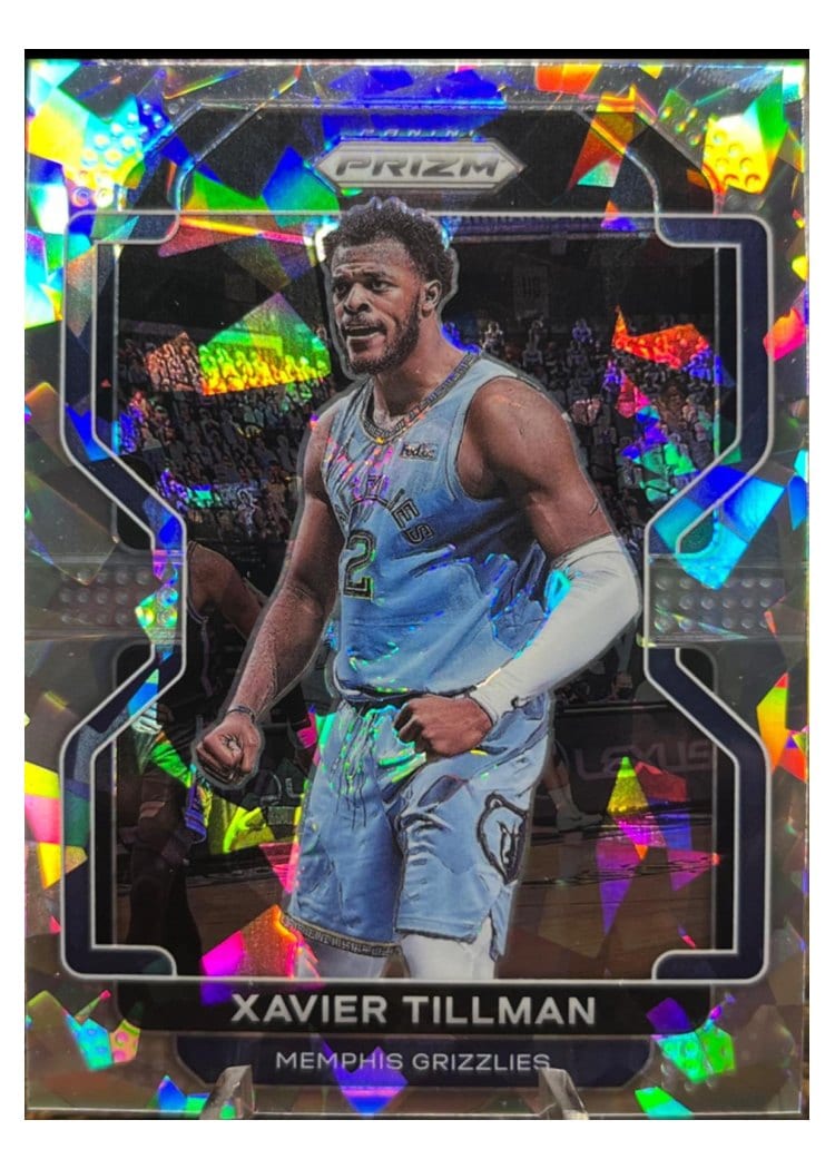 2021-22 Panini Prizm Base Set Xavier Tillman #105 card
