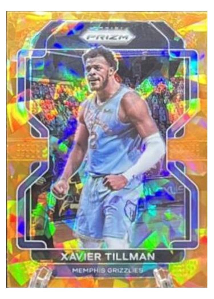 2021-22 Panini Prizm Base Set Xavier Tillman #105 card