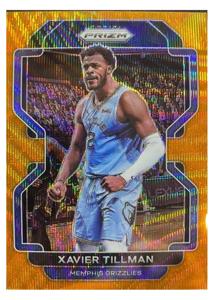 2021-22 Panini Prizm Base Set Xavier Tillman #105 card