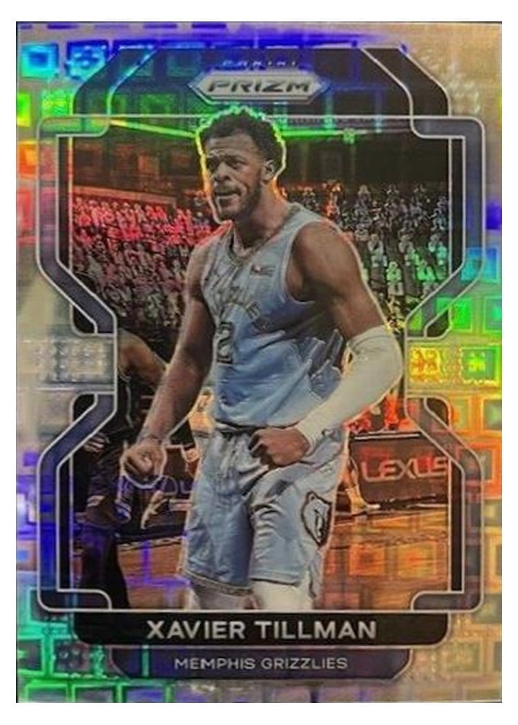 2021-22 Panini Prizm Base Set Xavier Tillman #105 card