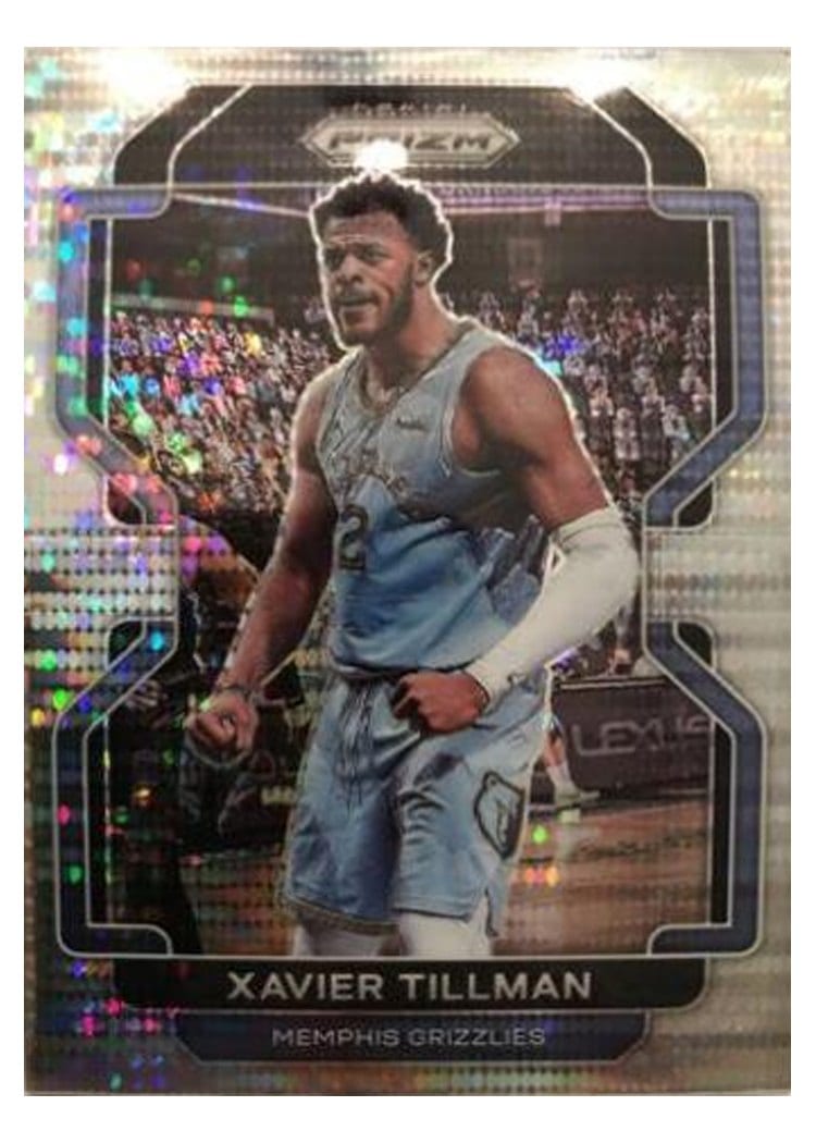 2021-22 Panini Prizm Base Set Xavier Tillman #105 card