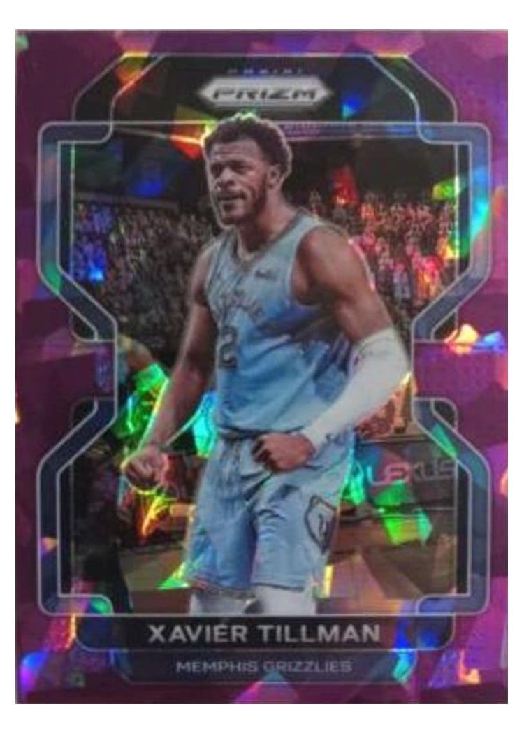 2021-22 Panini Prizm Base Set Xavier Tillman #105 card