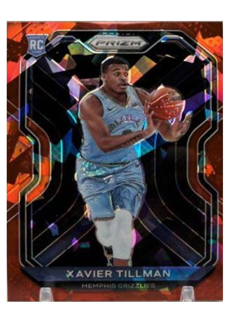 2021-22 Panini Prizm Base Set Xavier Tillman #105 card