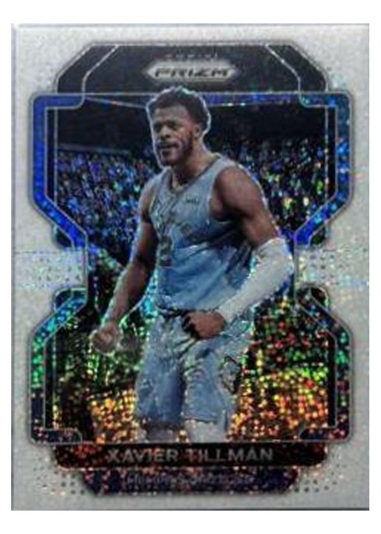 2021-22 Panini Prizm Base Set Xavier Tillman #105 card