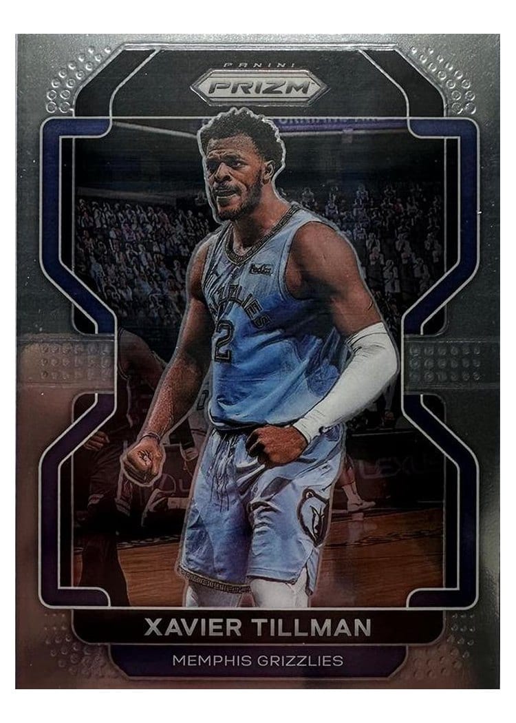 2021-22 Panini Prizm Base Set Xavier Tillman #105 card