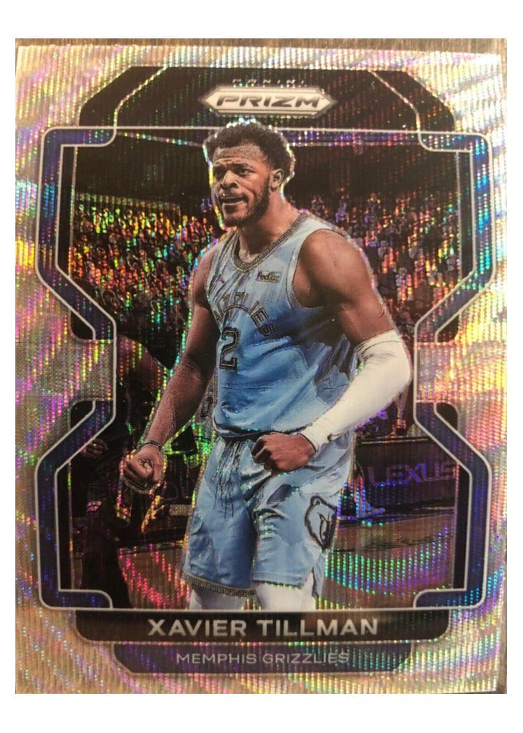 2021-22 Panini Prizm Base Set Xavier Tillman #105 card