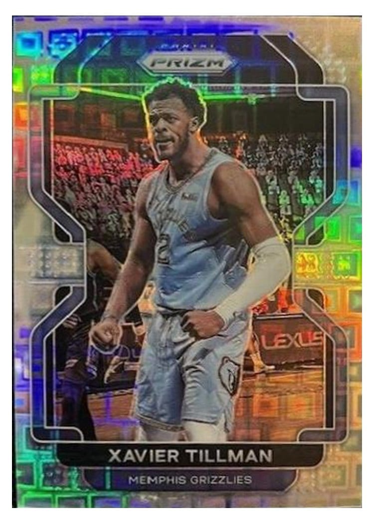 2021-22 Panini Prizm Base Set Xavier Tillman #105 card