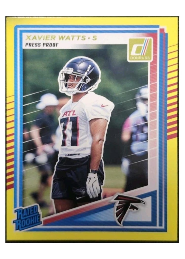 2025 Donruss Base Set Xavier Watts #399 card