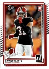 2025 Donruss Rookies & Highlights Base Set Xavier Watts #DRH-48 card