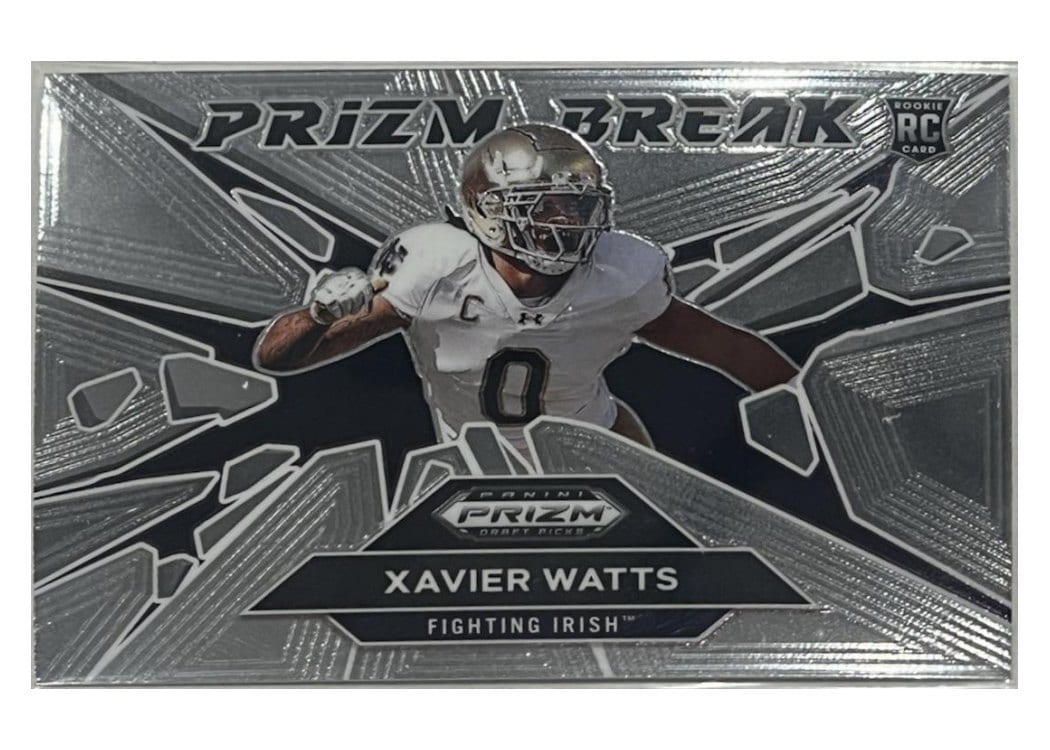 2025 Panini Prizm Draft Picks Prizm Break Xavier Watts #8 card