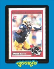 2025 Score Rookies Xavier Watts #94 card