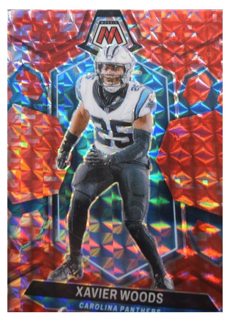 2024 Panini Mosaic Base Set Xavier Woods #34 card