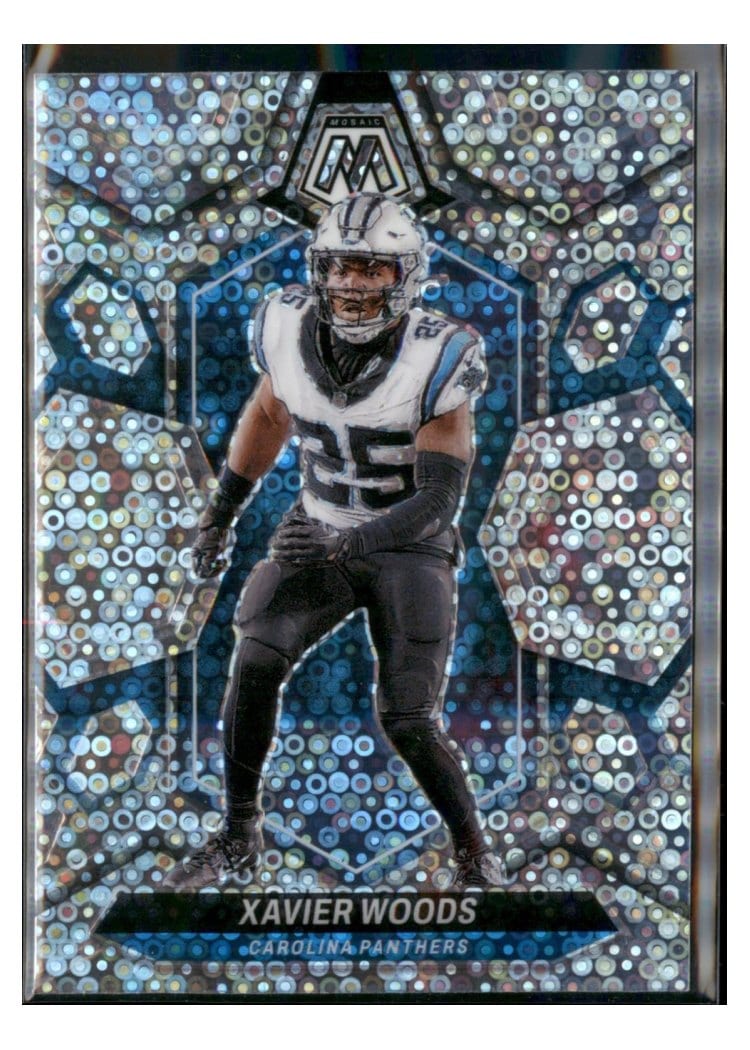 2024 Panini Mosaic Base Set Xavier Woods #34 card