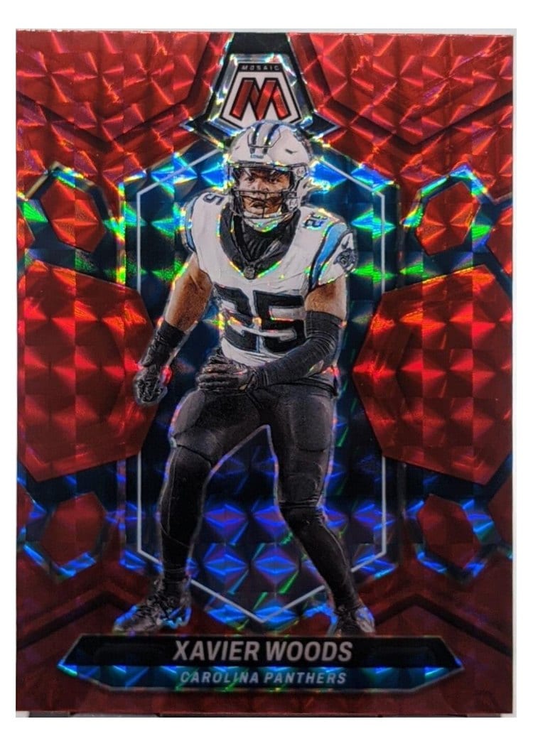 2024 Panini Mosaic Base Set Xavier Woods #34 card