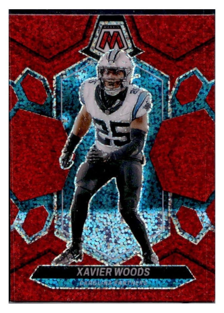 2024 Panini Mosaic Base Set Xavier Woods #34 card