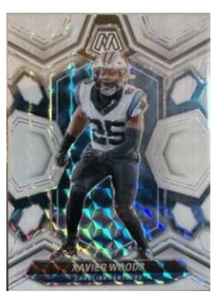 2024 Panini Mosaic Base Set Xavier Woods #34 card