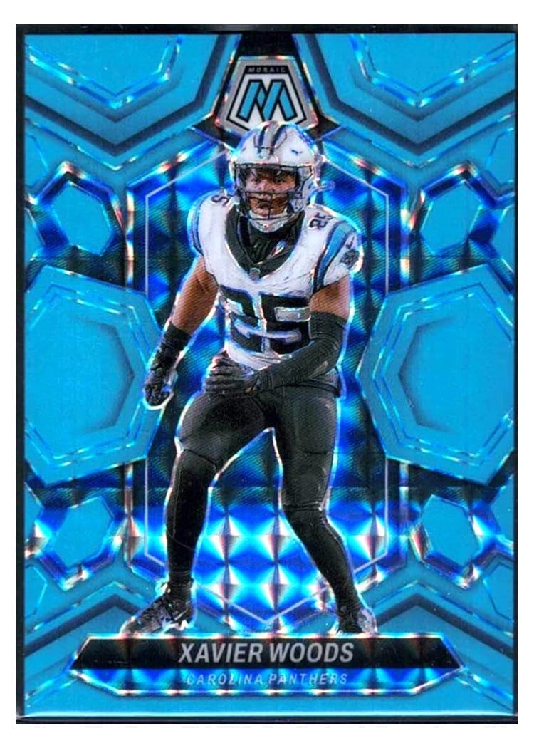 2024 Panini Mosaic Base Set Xavier Woods #34 card