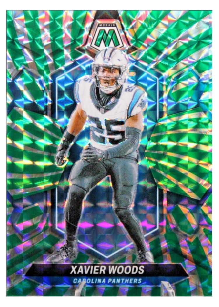 2024 Panini Mosaic Base Set Xavier Woods #34 card