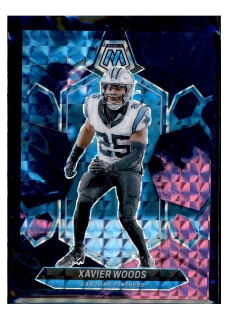 2024 Panini Mosaic Base Set Xavier Woods #34 card
