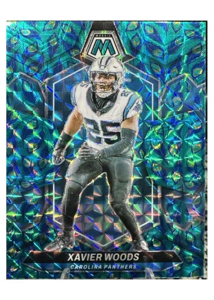 2024 Panini Mosaic Base Set Xavier Woods #34 card