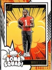 2024 Donruss Bomb Squad Xavier Worthy #35 card