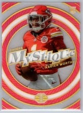 2024 Panini Illusions Mystique Xavier Worthy #6 card