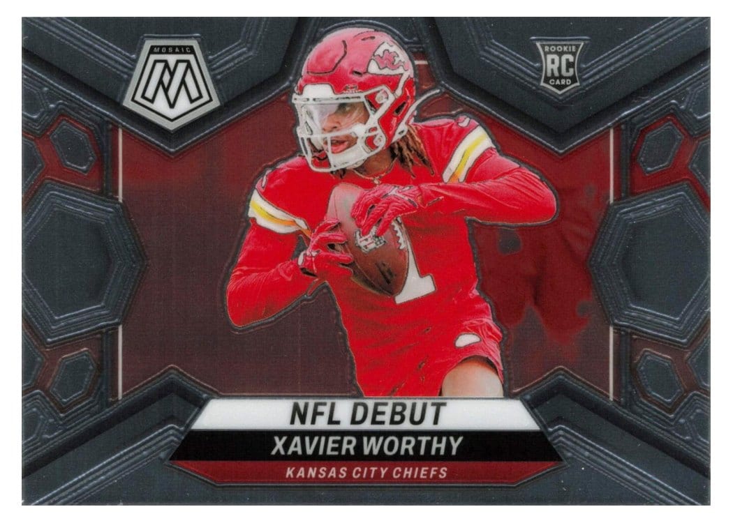 2024 Panini Mosaic Base Set Xavier Worthy #285 card