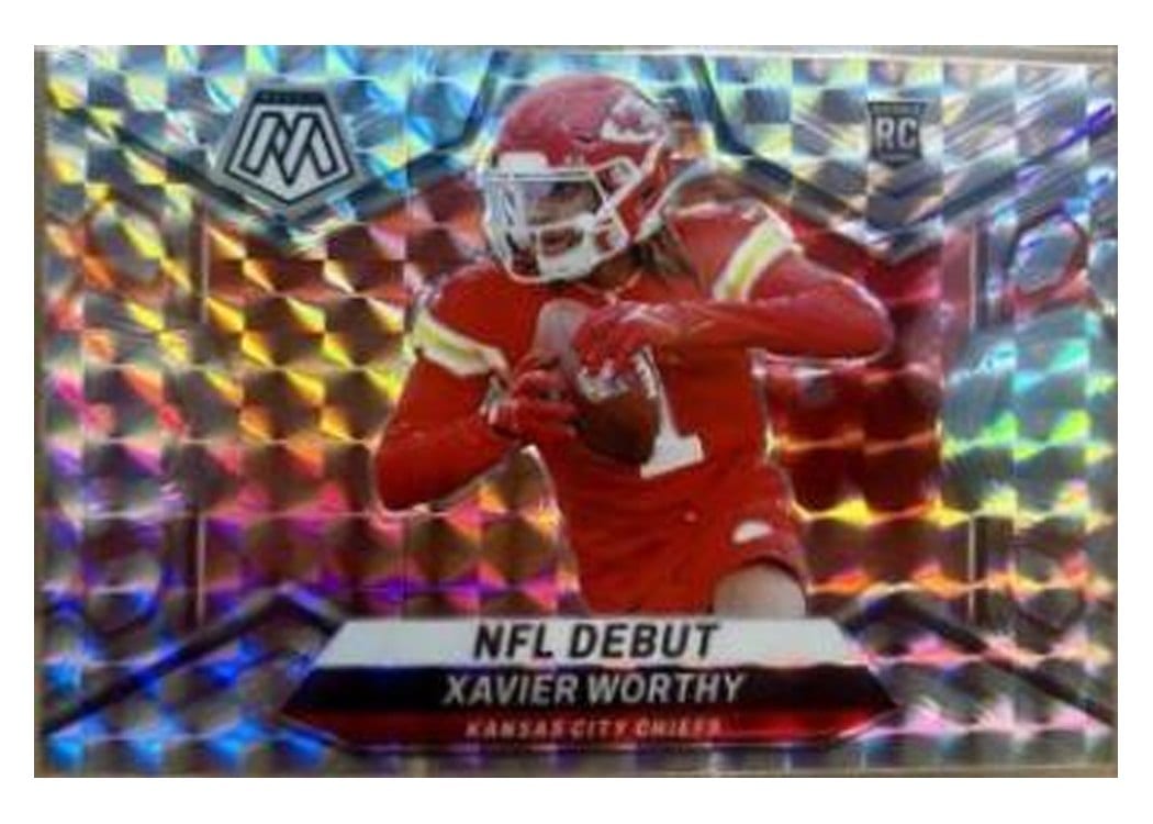 2024 Panini Mosaic Base Set Xavier Worthy #285 card