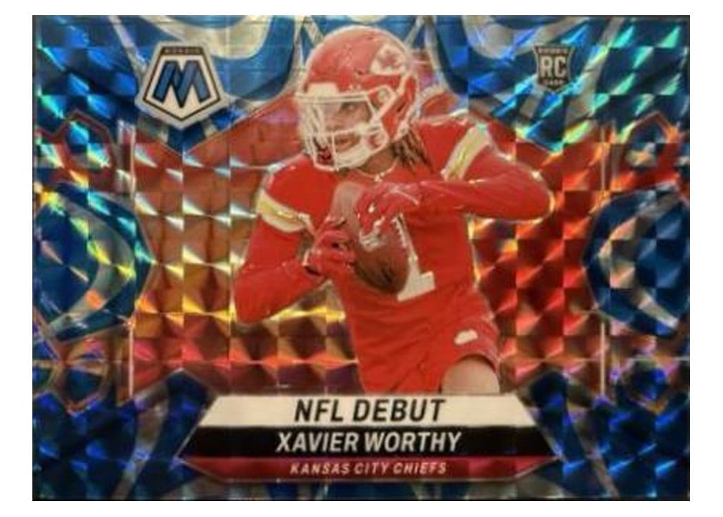 2024 Panini Mosaic Base Set Xavier Worthy #285 card