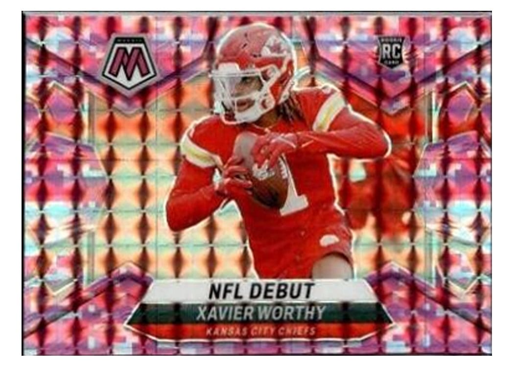 2024 Panini Mosaic Base Set Xavier Worthy #285 card