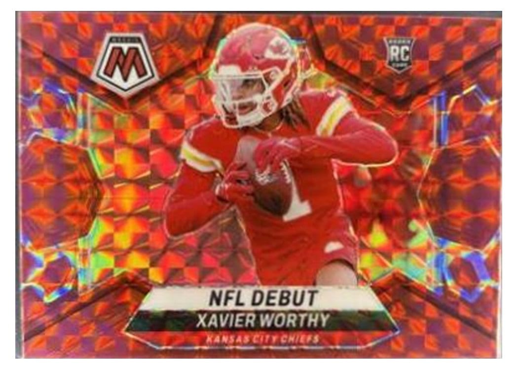 2024 Panini Mosaic Base Set Xavier Worthy #285 card
