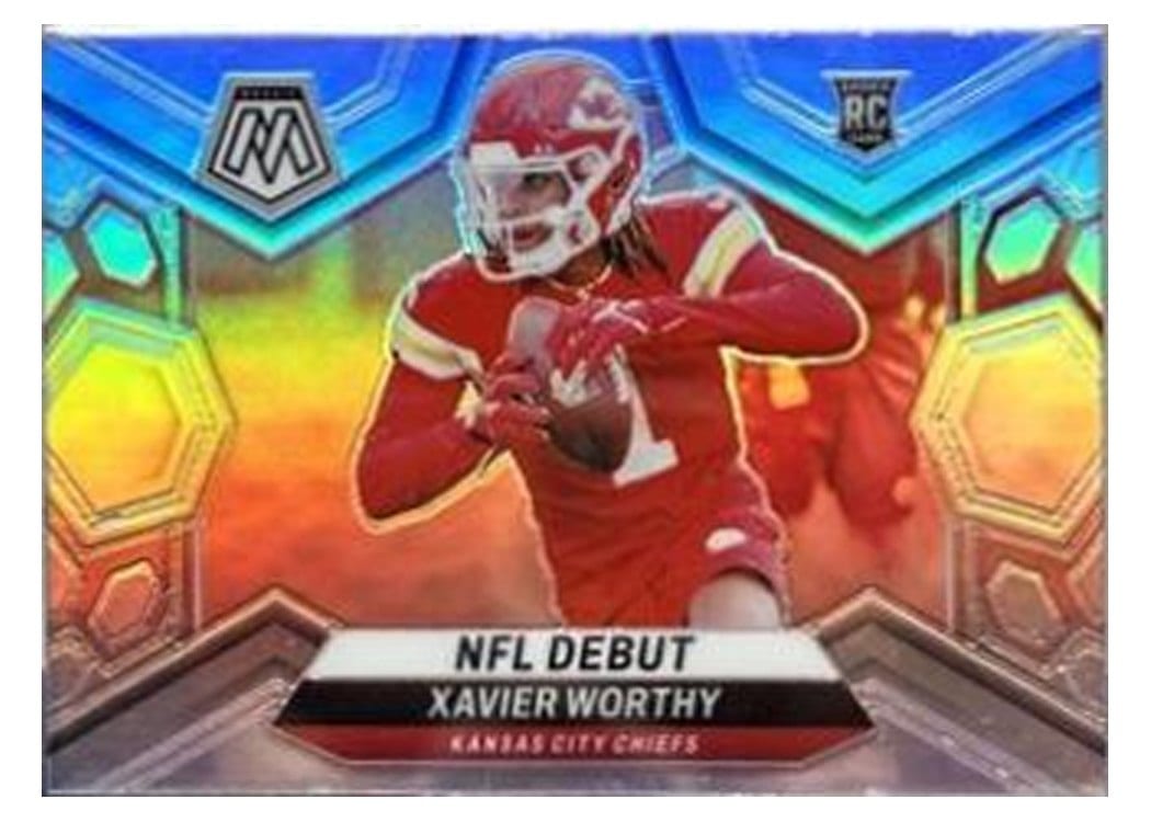 2024 Panini Mosaic Base Set Xavier Worthy #285 card