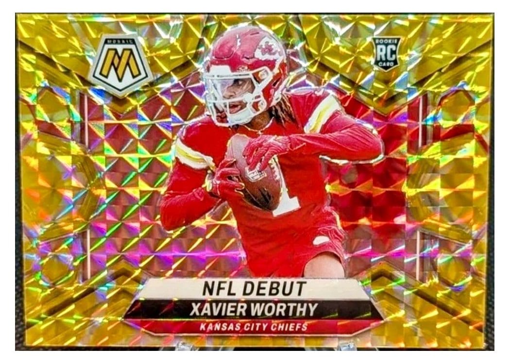 2024 Panini Mosaic Base Set Xavier Worthy #285 card