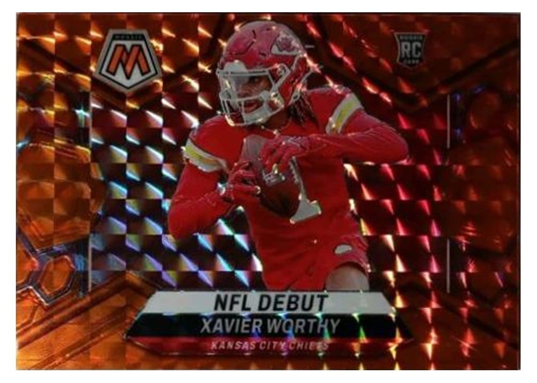 2024 Panini Mosaic Base Set Xavier Worthy #285 card