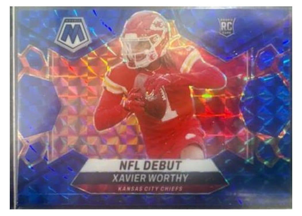 2024 Panini Mosaic Base Set Xavier Worthy #285 card
