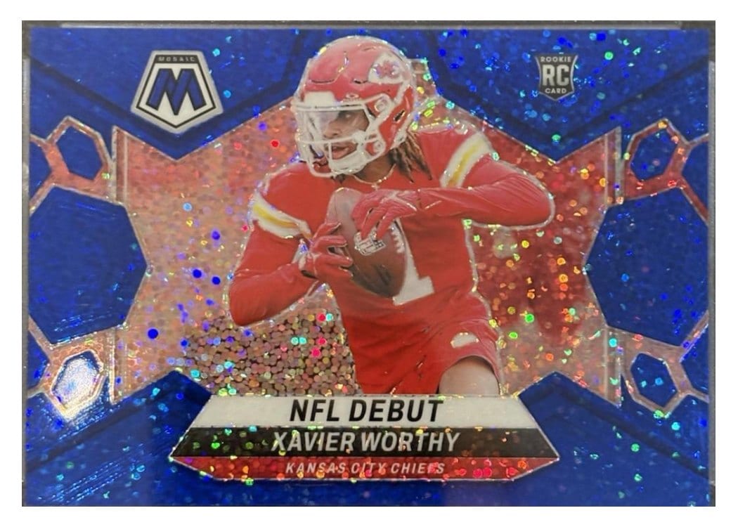 2024 Panini Mosaic Base Set Xavier Worthy #285 card