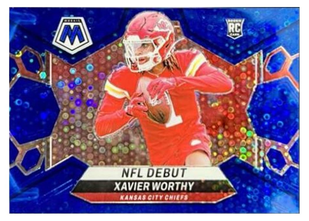 2024 Panini Mosaic Base Set Xavier Worthy #285 card