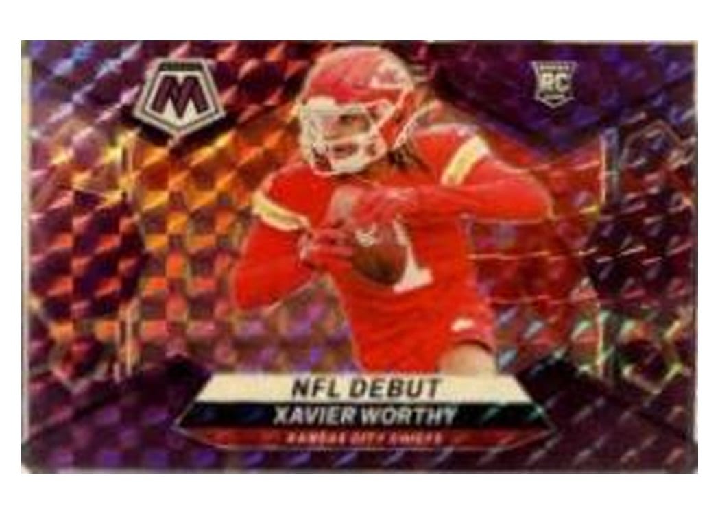 2024 Panini Mosaic Base Set Xavier Worthy #285 card